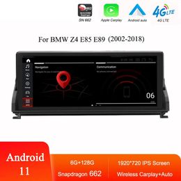 Android 11 SN 662 Car DVD Multimedia Player For BMW Z4 E85 E89 Auto Radio GPS Navigation IPS Screen Carplay Headunit