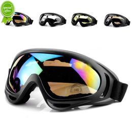 New Motorcycle Bicycle Windshield Goggles Sandproof Outdoor Riding Ski Glasses Men Glasses Women protective Glasses