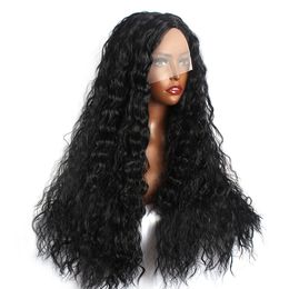 Pelucas rizadas de la parte V del cabello humano de la Virgen brasileña del precio barato 100% de Highknight para las mujeres negras