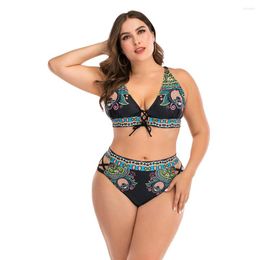 Women's Swimwear Women Plus Size Push Up Bikini Sets Swimsuit 2023 Larges Bathing Swimming Suits Beachwear For Famale Sexy Biquini Wear