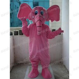 Halloween Elephant Mascot Costume Simulation Customization Animal theme character Carnival Adults Birthday Party Fancy Outfit