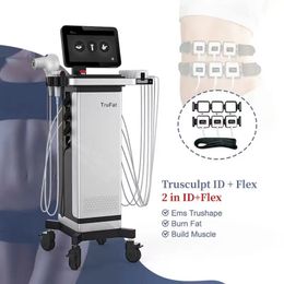Latest 3D Trufat Sculpt Machine Radio Frequency Double Chin Monopolar RF Trubody Body Slimming Fat Dissolving Weight loss Beauty Device