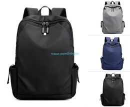 LU Backpack Yoga Bags Backpacks Laptop travel Outdoor Waterproof Sports Bags Teenager School Black Grey Blue