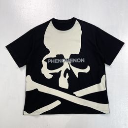 Fashion Brand Master Mind Japan Men's Skull Full Print MMJ Loose T-shirt Designer Cotton Tops Men Tops Hiphop Streetwear
