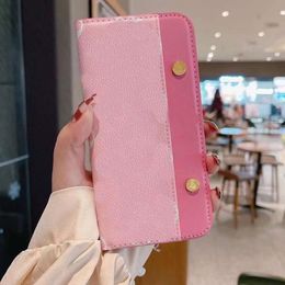 Designer Wallet Phone Case for iphone 14 13 12 11 pro max XS XR Xsma 7 8 plus Fashion Wallets Leather Card Holder Luxury phone Cases