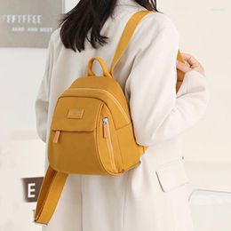 School Bags Mini Backpack Women Casual Waterproof Nylon Small Shopping Fashion Cute Travel Bga