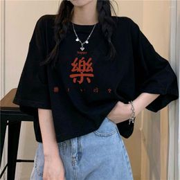 Women's T Shirts Crop Top Female T-shirt And Blouses Womens Clothing Vintage Y2k Streetwear Clothes For Summer Tops Graphic Tee Kpop