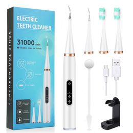 Other Oral Hygiene Ultrasonic Electric Teeth Cleaner Dental Dental Tooth Calculus Stains Tartar Remover Tool Teeth Whitening Oral Irrigator 230516