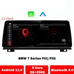 12.3" BMW Android Car Radio Multimedia Player For BMW 7 Series F01 F02 2009-2015 NBT CIC AutoAudio GPS Navigation Stereo