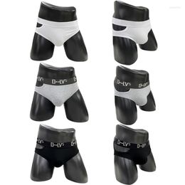 Underpants 3pcs Lot Sexy Men Underwear Briefs Set Cotton Mens Panties Free Ship Low Wasit Breathable Pack Cuecas Homme