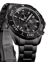 Wristwatches Luxury Watches For Men Military Black Men's Sports Waterproof Quartz Clock Fashion Business Date