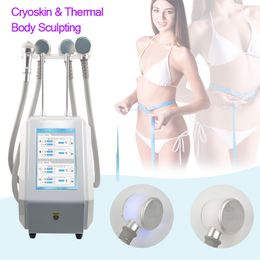 4 in 1 Thermal Slimming Cryo T-Shock Sculpt Burn Fat Body Contouring Toning Cryoskin Machine