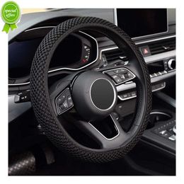 New Universal 1pcs Car Steering Wheel Cover Breathable Anti Slip Wear-resistant Auto steering wheel Car Interior Accessories