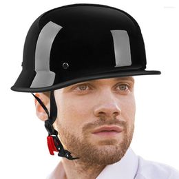 Cycling Caps Motorcycle Half Face Helmets Safety Sunshade With Adjustable Safe Strap Baseball Style For