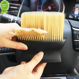 New Car Interior Cleaning Soft Brush Dashboard Air Outlet Gap Dust Removal Universal Home Office Detailing Clean Tools