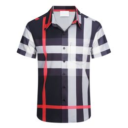 New Designer Shirts Beach restore ancient ways Mens Fashion Letter Print bowling shirt Casual Shirts Men Short Sleeve Hawaii Dress Shirt Business