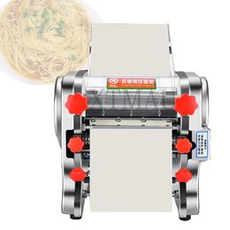 Electric Pasta Machine Noodle Maker 220V Commercial Stainless Steel Pressing Machine Dough Cutter