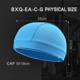 Cycling Caps Masks Unisex Skull Motorcycle Helmet Inner Cool Quick Dry Breathable Hat Racing One Size Men 230515