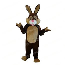 Simulation Rabbit Mascot Costumes Unisex Cartoon Character Outfit Suit Halloween Adults Size Birthday Party Outdoor Festival Dress