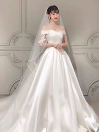 2025 elegant super off shoulder handmade beading quality with handmade beads all gown with lace luxury and wedding gown with sleeves beautiful dress