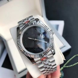 Superficie a specchio con zaffiro AAA Orologio da donna Movimento meccanico automatico Orologi da uomo Orologio da polso impermeabile da 41 mm Bracciale in acciaio inossidabile da lavoro Montre De Luxe