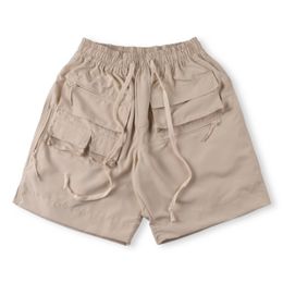 Mens Shorts 23ss Street Fashion Travis Whoisjacow Cargo Gym Drawstring Joggers Clothing 230516