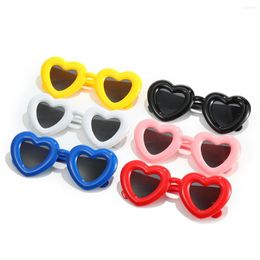 Sunglasses Fashion Cute Love Heart Shape Big Full Frame UV400 Sun Shade Candy Color Funny Party Glasses Eyewear