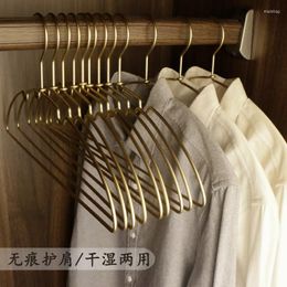 Hangers Pretty World Semi-circular Arc Hanger Aluminium Alloy Seamless Anti-shoulder Angle Clothes Support Rack Balcony