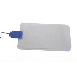 Disposable Double Zone Diathermy Negative Grounding Cautery Electrosurgical ESU Patient Plate With Cable