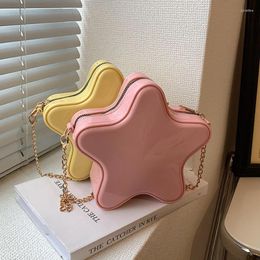 Evening Bags Fashion Women's Bag 2023 Trend Patent Leather Funny Crossbody High Quality Novelties Cartoon Cute Party Woman Shoulder