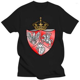 Мужские рубашки T январь восстание Польша Литва рубашка индивидуально стандартное летнее стиль S-XXXL Хлопок Аутентичный