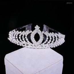 Headpieces Bride Wedding Exquisite Rhinestone Crown Po Studio Pography Accessories Performance Headband