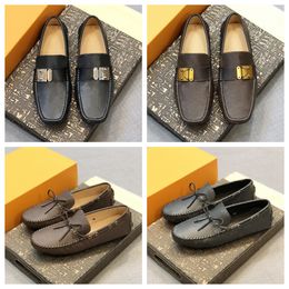 Versatile Men's Designer Moccasin Loafers: Stylish Square Buckle, Perfect for Dress & Casual, Gym & More