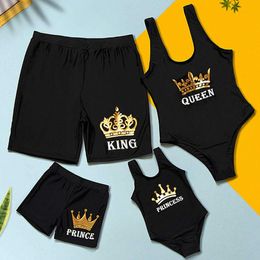 Aile Eşleşen Kıyafetler Baju Renang Keluarga Bikini Ibu Dan Saya Pakaian Anak Perempuan Celana Cocok 230516