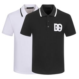 Men's Plus Tees & Polos Round neck embroidered and printed polar style summer wear with street pure cotton Polos tn