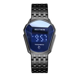 Bostone BESTWIN Brand Watch Men's Shake Sound Explosion Men's Watch Cross border Waterproof LED Electronic Watch Wholesale