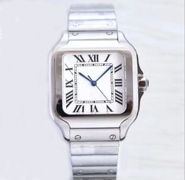 2023 U1 Top-grade new Square watches 40mm size Stainless Steel Mechanical watches Case and Bracelet Fashion Mens Male Wristwatch