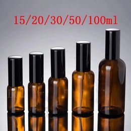 50ML 100ML Brown For Perfume, Toner Container Water Spray Bottle Refillable Perfume Bottle Spray Makeup Setting Spray