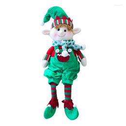 Christmas Decorations Hanging Legs Elf Sitting Posture Doll Ornaments Children's Gifts