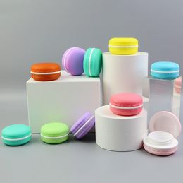 Packaging Bottles Candy Colour 5g Macaron Cosmetic Empty Cream Jars Lipstick lip balm container macarons sub bottling DIY Bottle SN4379