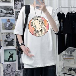 Men's T Shirts Jigokuraku Yui Manga T-shirt Hell's Paradise Fashion Cotton Breathable Shirt Pullover For Women Men Summer Comfortable