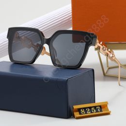 top Sunglasses For Man Woman sunglass Unisex Designer Goggle Beach Sun Glasses Retro Small Frame Luxury Design UV400 With Box8527