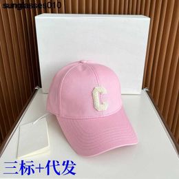 High version ce home 2023 new big C-letter triumphal arch l baseball cap denim embroidery men's and women's cap