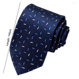 Bow Ties Formal Men Tie Gentleman Neck Adjustable Wedding Groom Dot Print Necktie Decorative