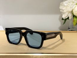 Sonnenbrille für Männer und Frauen, Designer-ENZO-Stil, Anti-Ultraviolett, Retro-Platte, quadratischer Rahmen, zufällige Box
