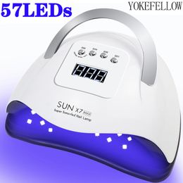 Nail Dryers UV LED Lamp For Nails Drying Lamp For Mainicure 4 Timer With Menory Function Professional Nail Lamp For All Types Nail Gel Salon 230516
