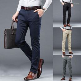 Men's Pants 2023 Arrive Casual Business Dress Korean Style Mens Thin Summer Superior Quality Luxur Men Trouses Office