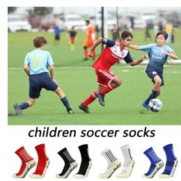 Sports Socks Size 3540 Children Teenager Breathable Sports Soccer Socks Outdoor Sports Nonslip Silicone Grip Football Socks J230517