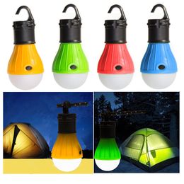 Outdoor Tent Waterproof Spherical Camping Light 3 LED Portable Hook Light Mini Emergency Camping Signal Light Best quality