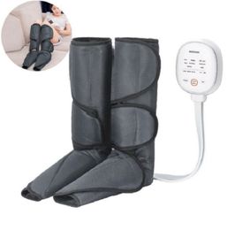 Прессотерапевтический массажер для ног, профессиональный интеллектуальный компрессор с воздушным сжатием, контроллер массажа ног и икр, кровообращение мышц
